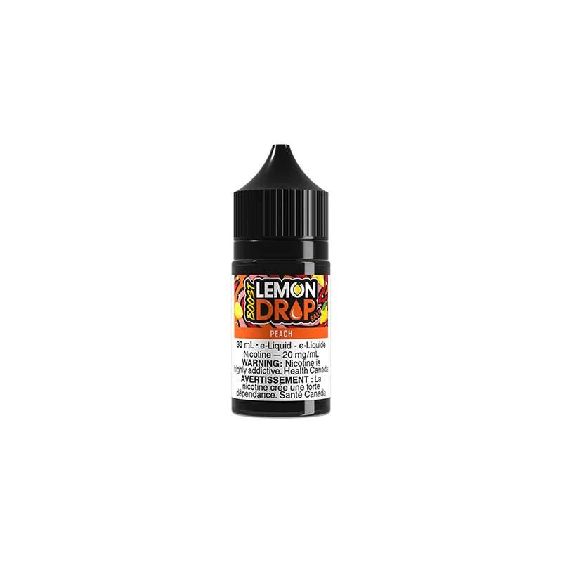Shop Peach by Lemon Drop Boost - Salt Nic Vape Juice - at Vapeshop Mania