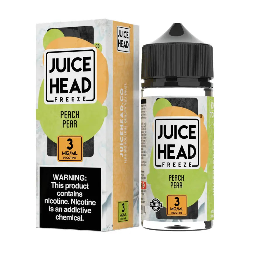 Peach Pear FREEZE by Juice Head - Freebase Vape Juice - Vapeshop Mania