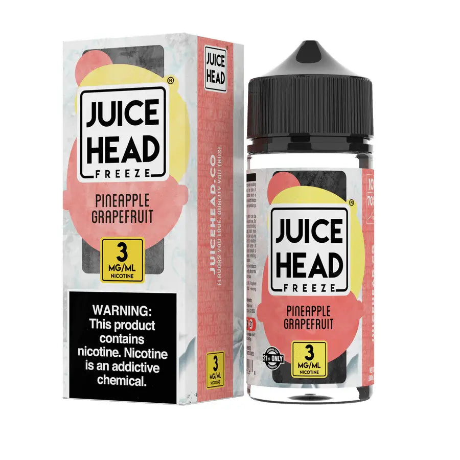 Pineapple Grapefruit FREEZE by Juice Head - Freebase Vape Juice - Vapeshop Mania