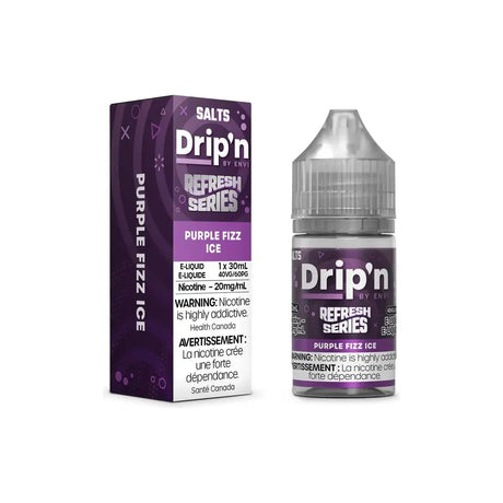 Shop Purple Fizz Ice by Drip'n Envi Refresh - Salt Nic Vape Juice - at Vapeshop Mania