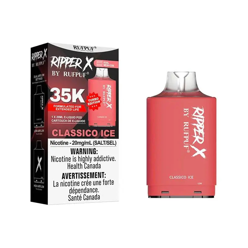 Ripper X Pod by Rufpuf 35K - Classico Ice - Vapeshop Mania