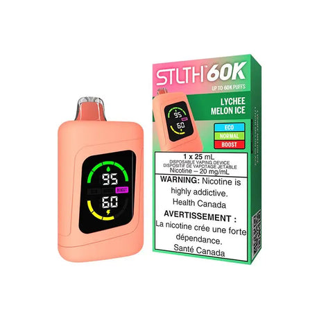 STLTH 60K Disposable - Lychee Melon Ice - Vapeshop Mania