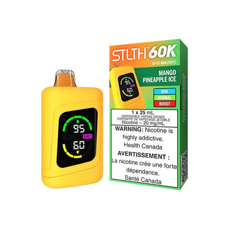 STLTH 60K Disposable - Mango Pineapple Ice - Vapeshop Mania