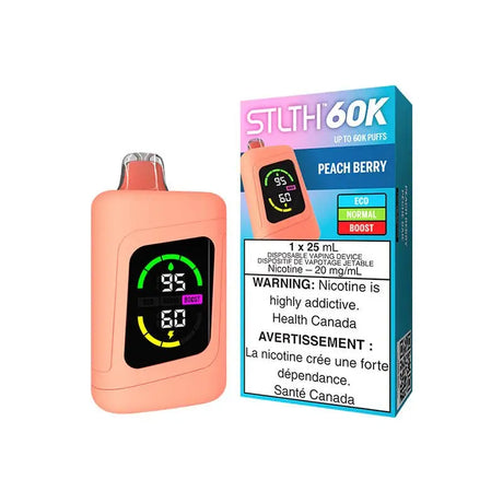 STLTH 60K Disposable - Peach Berry - Vapeshop Mania