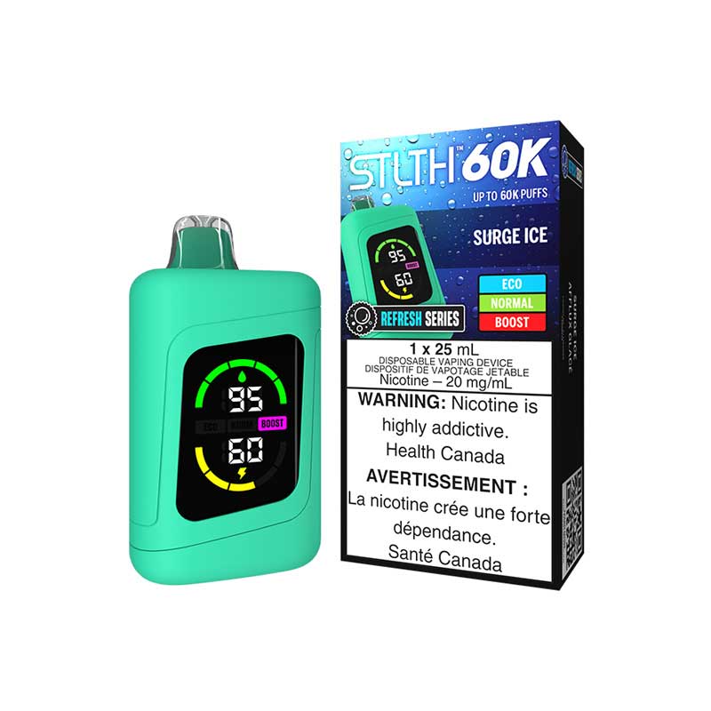 Shop STLTH 60K Disposable Refresh Series - Surge Ice - at Vapeshop Mania