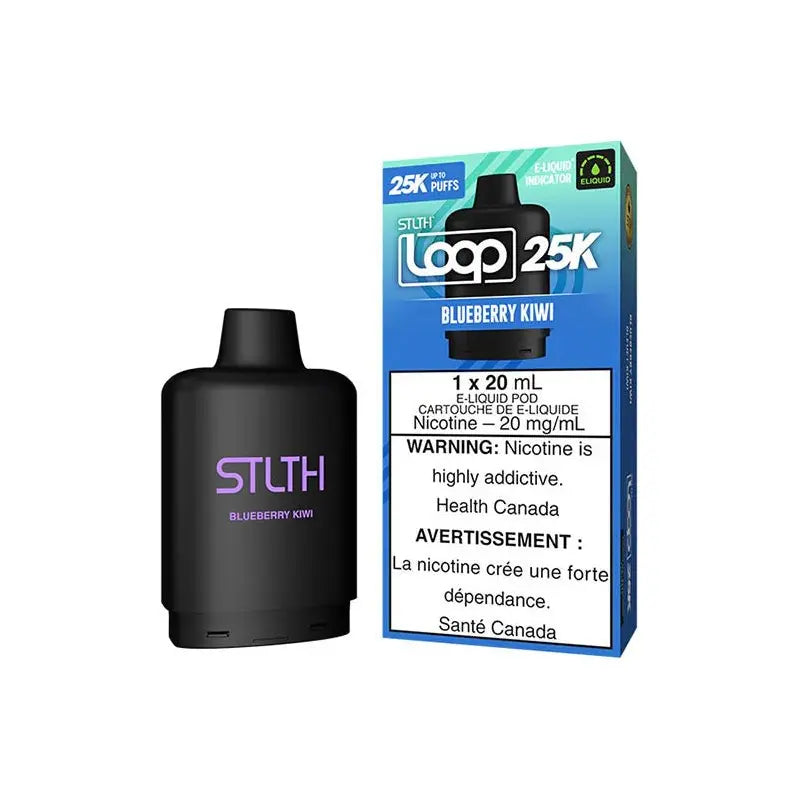 STLTH LOOP 25K Pod Pack - Blueberry Kiwi - Vapeshop Mania