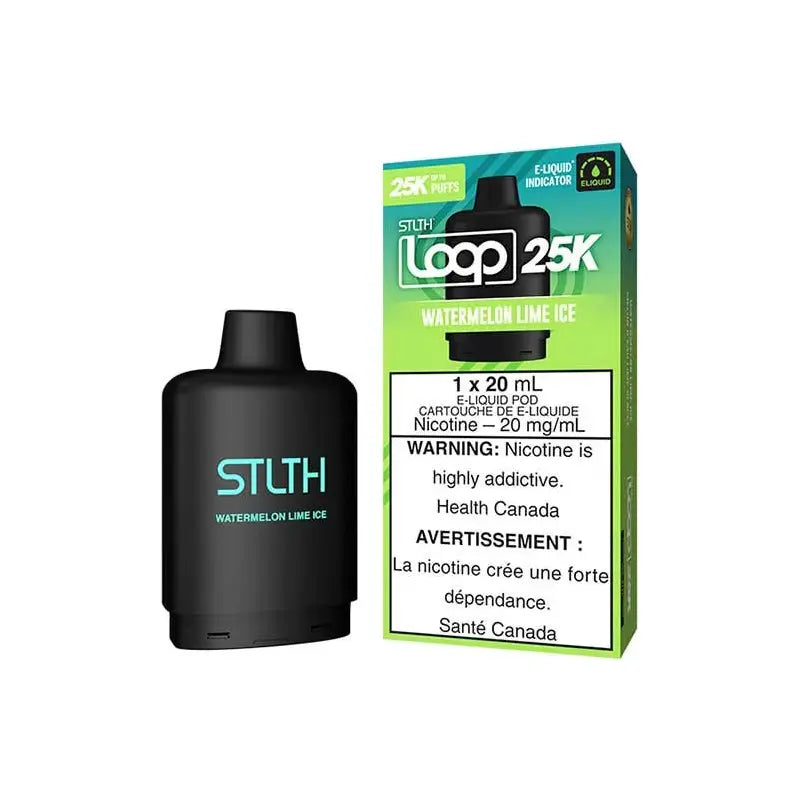 STLTH LOOP 25K Pod Pack - Watermelon Lime Ice - Vapeshop Mania