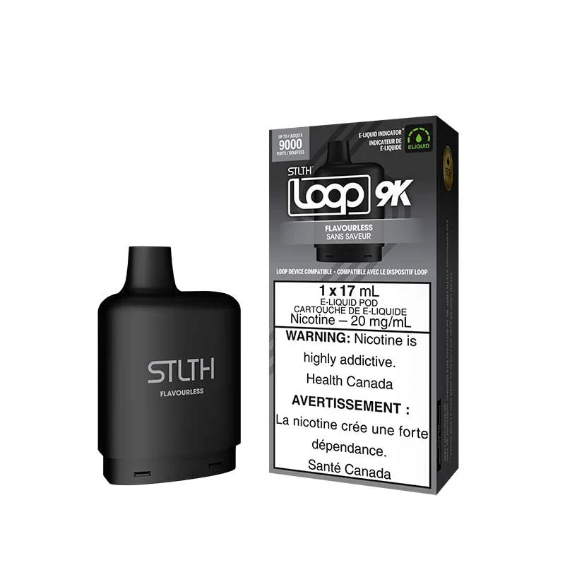 STLTH LOOP 2 9K Pod Pack - Flavourless - Vapeshop Mania