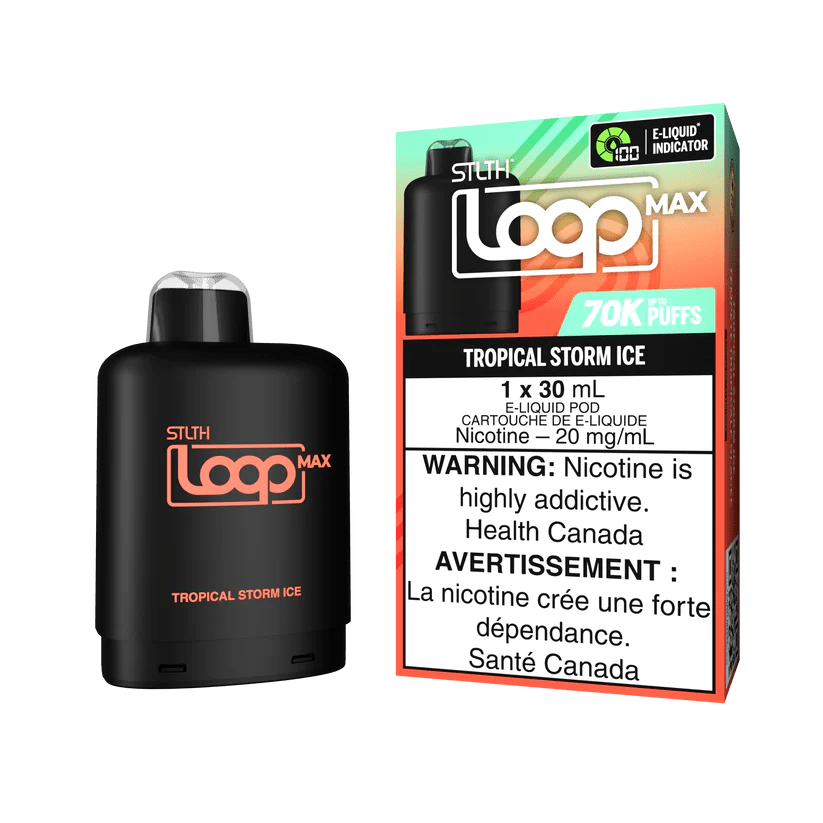 Shop STLTH LOOP MAX 70K Pod Pack - Tropical Storm Ice - at Vapeshop Mania
