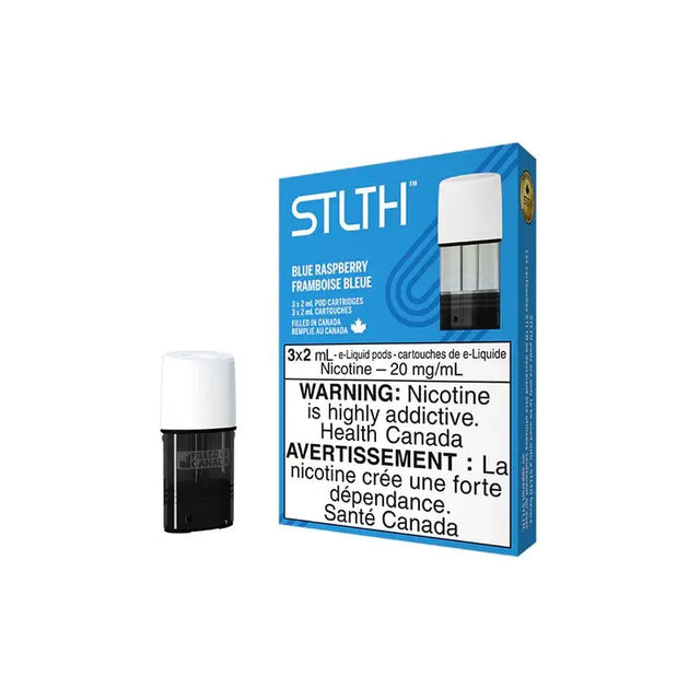 STLTH Pod Pack - Blue Raspberry - Vapeshop Mania