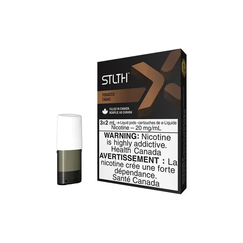 STLTH X Pod Pack - Tobacco - Vapeshop Mania