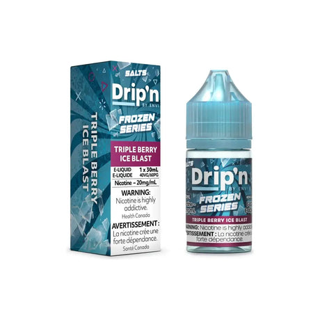 Shop Triple Berry Ice Blast by Drip'n Envi Frozen - Salt Nic Vape Juice - at Vapeshop Mania