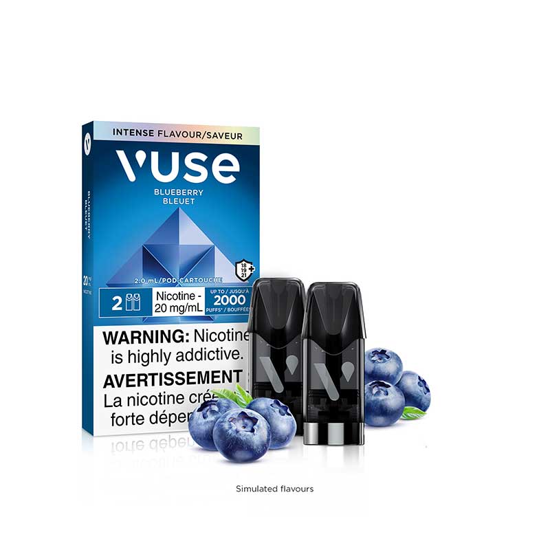 VUSE Pods - Blueberry (2pk) - Vapeshop Mania