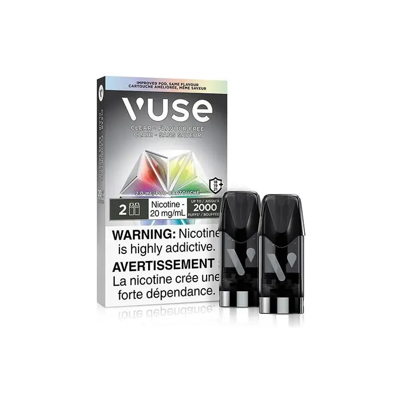 VUSE Pods - Clear (2pk) - Vapeshop Mania