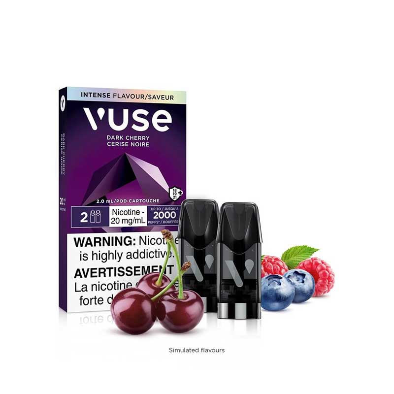 VUSE Pods - Dark Cherry (2pk) - Vapeshop Mania