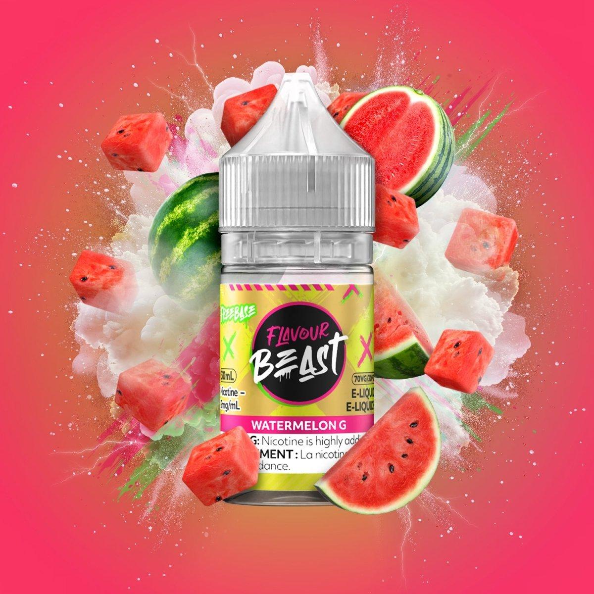 Shop Watermelon G by Flavour Beast - Freebase Vape Juice - at Vapeshop Mania