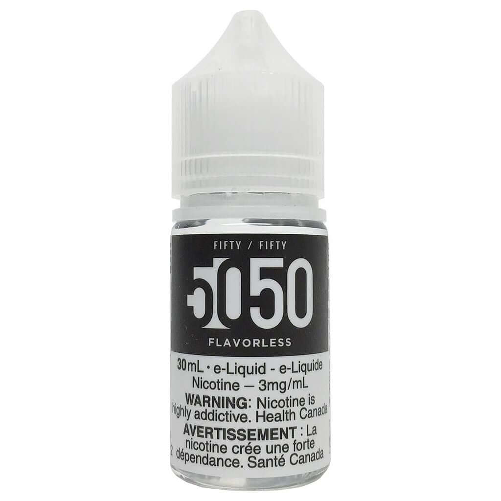 50/50 - Flavourless - 30mL E-Liquid