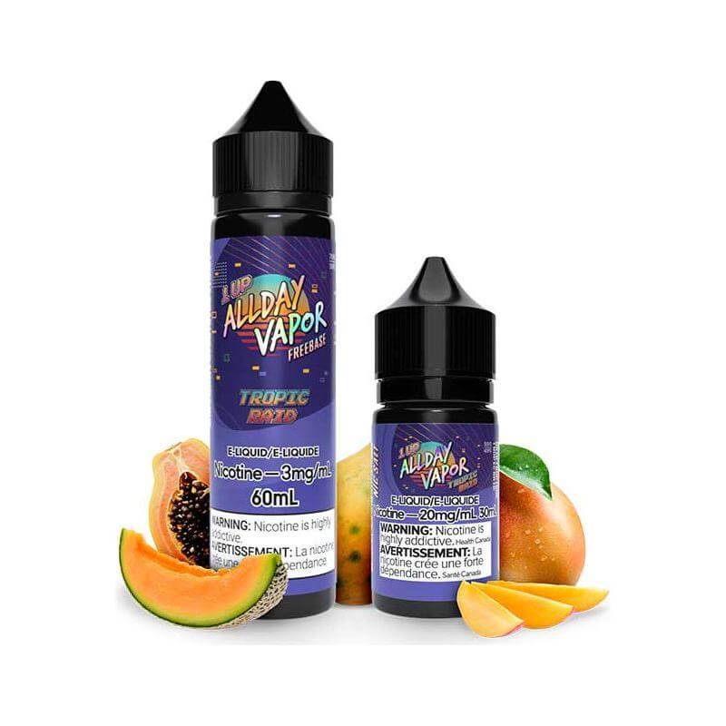 All Day Vapor - Tropic Raid - E-liquide Salt Nic, 30 ml