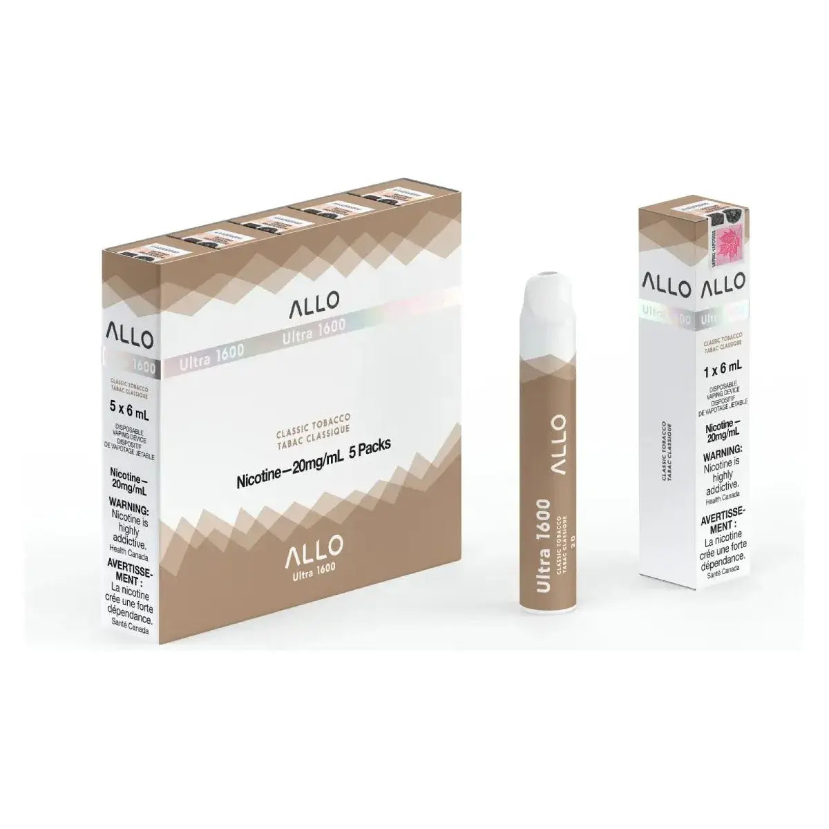 ALLO Ultra 1600 - Classic Tobacco