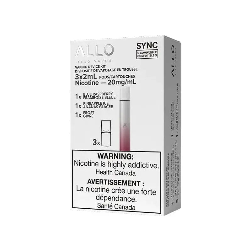 ALLO Sync Starter Kit - 3 Pods Included - Starter Kit - Vapeshop Mania