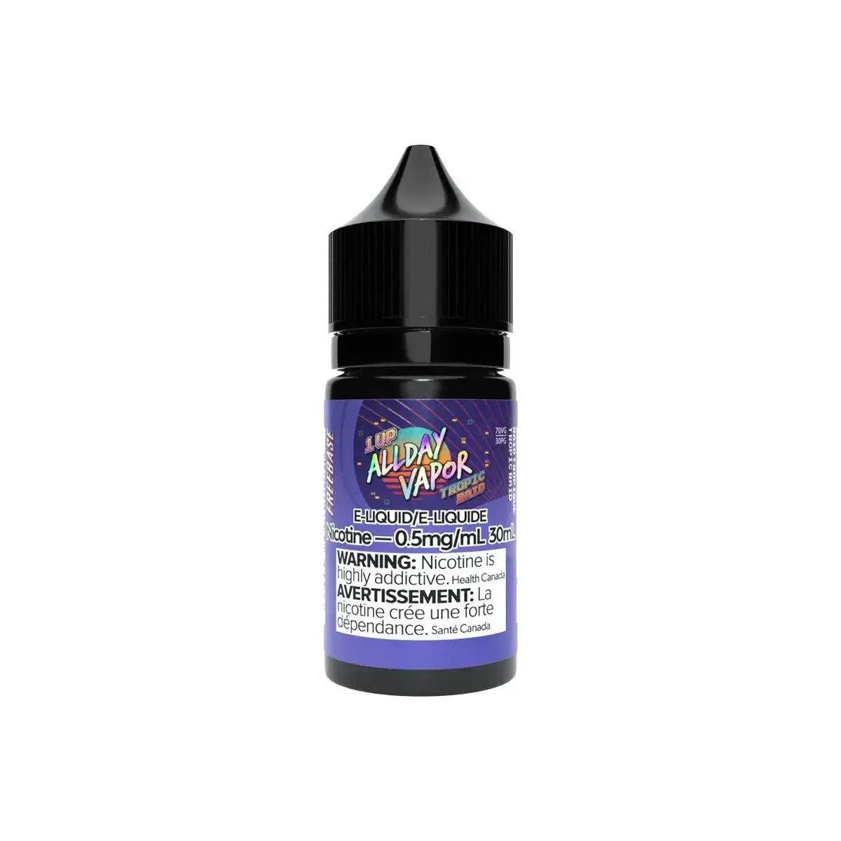 All Day Vapor - Tropic Raid - 30mL Salt Nic E-Liquid - Salt Nic E-Liquid - Vapeshop Mania