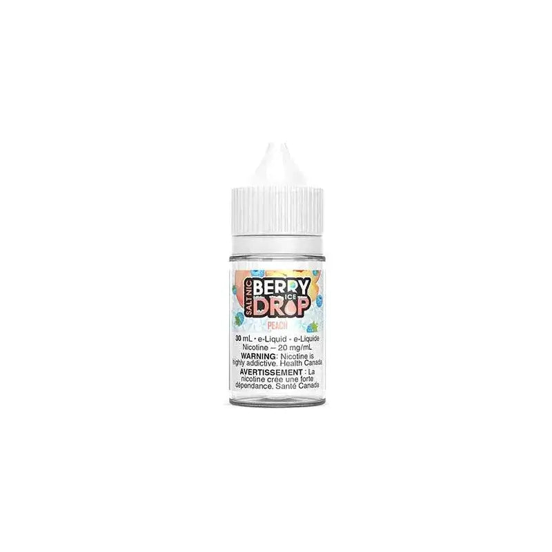 Berry Drop - Peach Ice - 30mL Salt Nic E-Liquid - Salt Nic E-Liquid - Vapeshop Mania