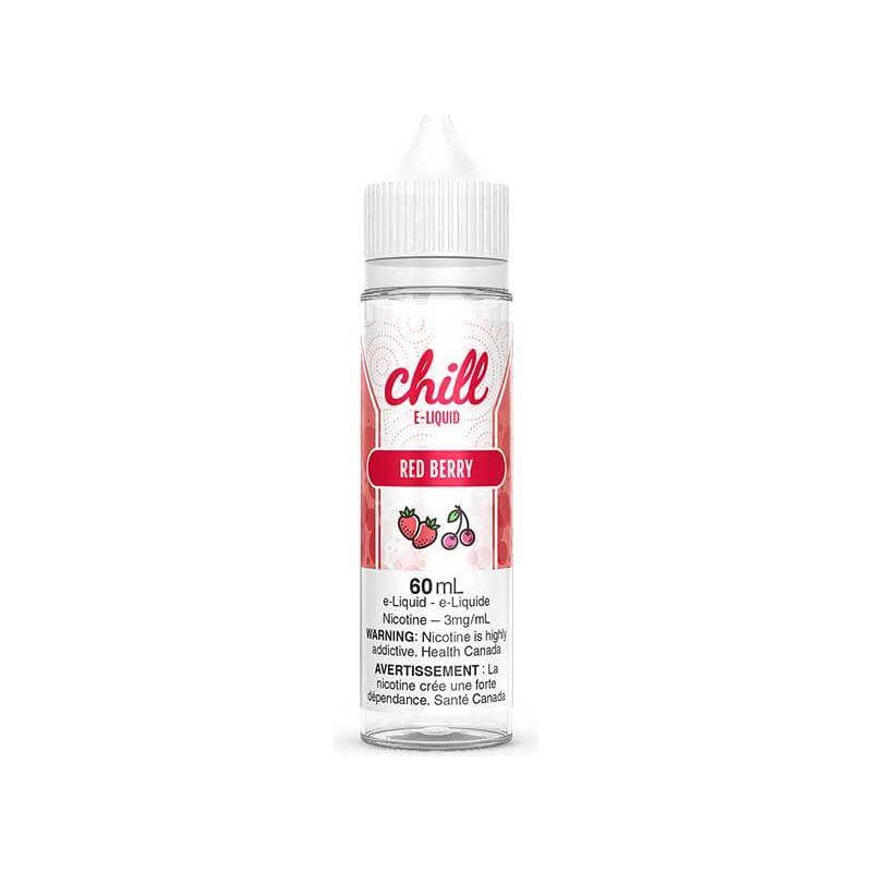 Chill - Red Berry - 60mL E-Liquid - Freebase E-Liquid - Vapeshop Mania