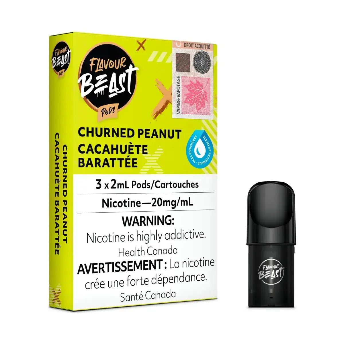 Flavour Beast Pod 3-Pack - Churned Peanut