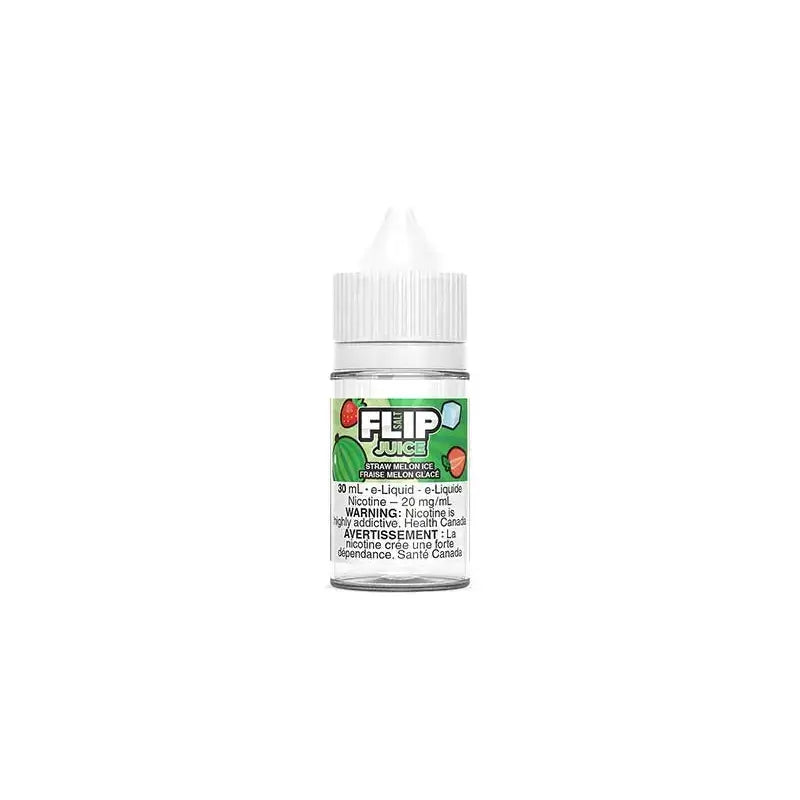 Flip Juice - Straw Melon Ice - 30mL Salt Nic E-Liquid - Salt Nic E-Liquid - Vapeshop Mania