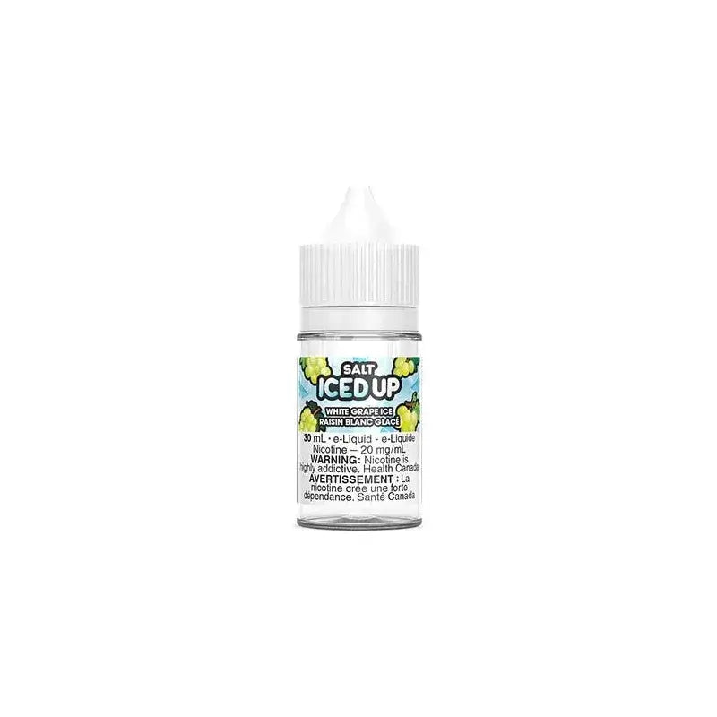 Iced Up - Glace au raisin blanc - E-liquide Salt Nic, 30 ml