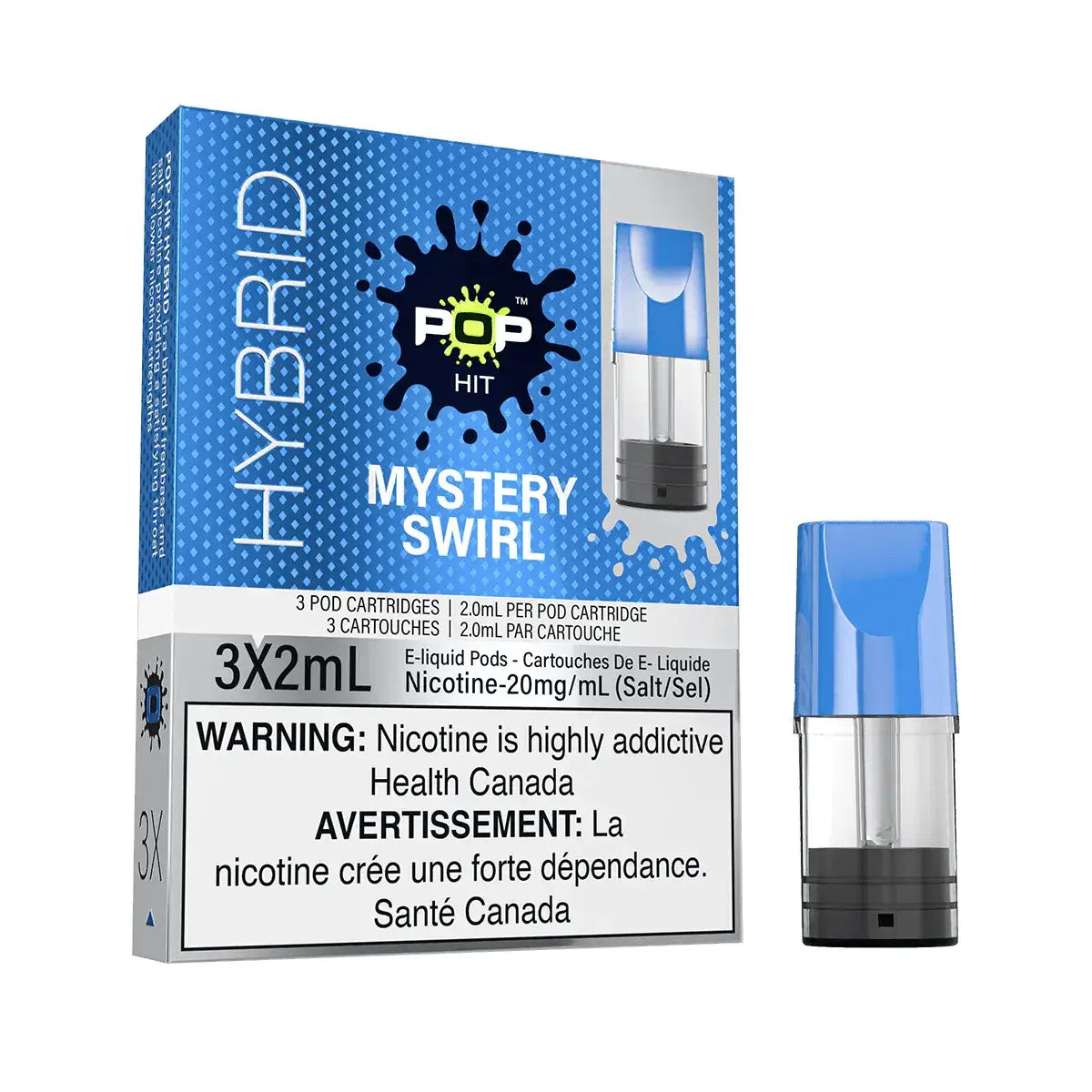 Pop Hit Pod 3-Pack - Mystery Swirl - Prefilled Pod - Vapeshop Mania
