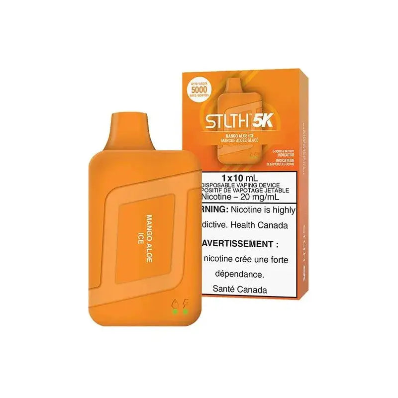 STLTH 5K - Mango Aloe Ice - Disposable Vape - Vapeshop Mania