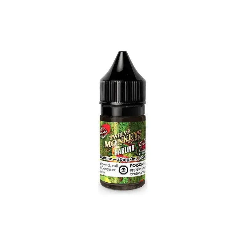 Twelve Monkeys - Hakuna Salt - E-liquide 30 ml - E-liquide Salt Nic - Vapeshop Mania