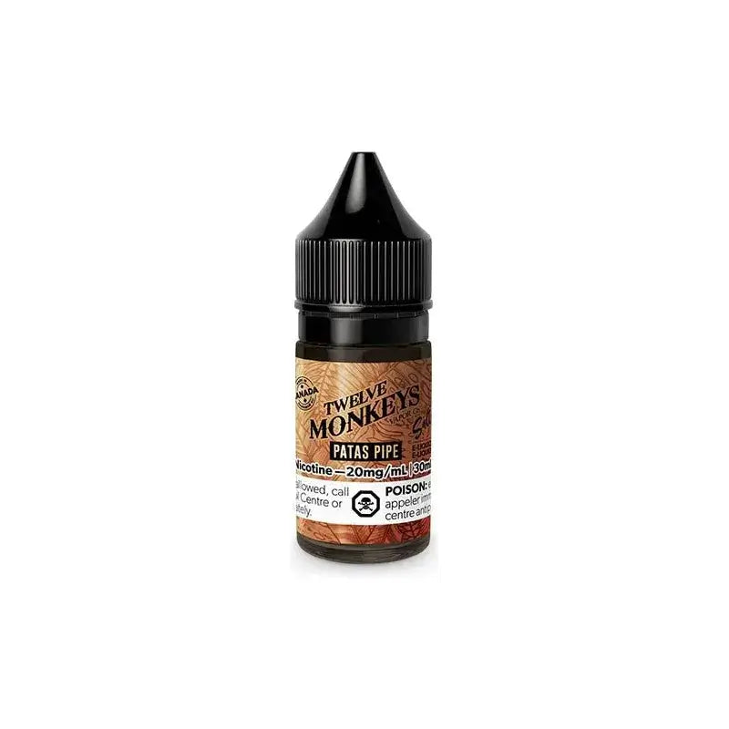 Twelve Monkeys - Patas Pipe Salt - 30mL E-Liquid - Salt Nic E-Liquid - Vapeshop Mania