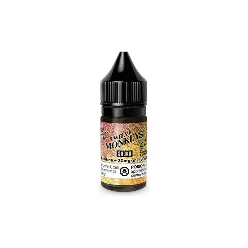 Twelve Monkeys - Shoku - 30mL Salt Nic E-Liquid - Salt Nic E-Liquid - Vapeshop Mania