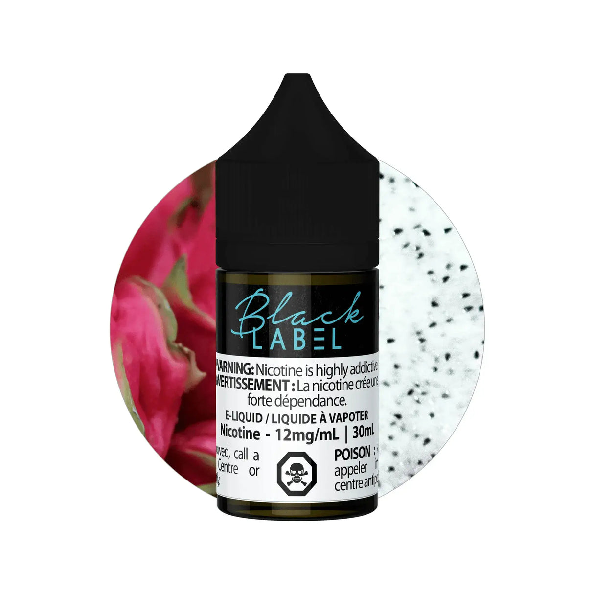 Vaporus Black Label - Dragon Fruit E-Liquid - Freebase E-Liquid - Vapeshop Mania
