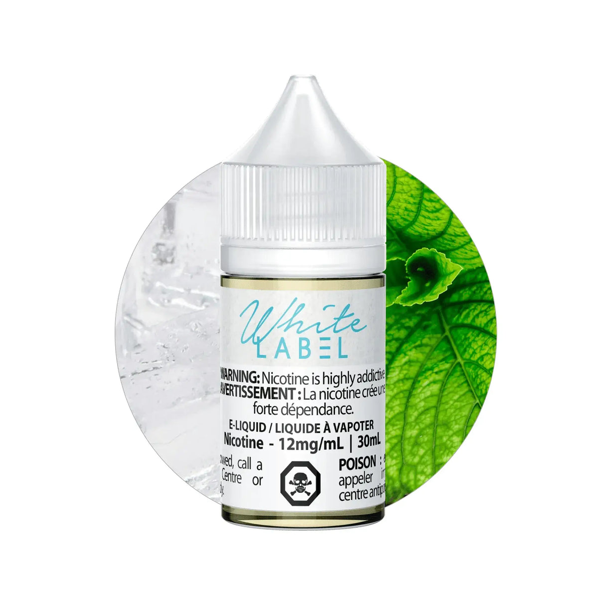 Vaporus White Label - E-liquide menthol glacé - E-liquide freebase - Vapeshop Mania