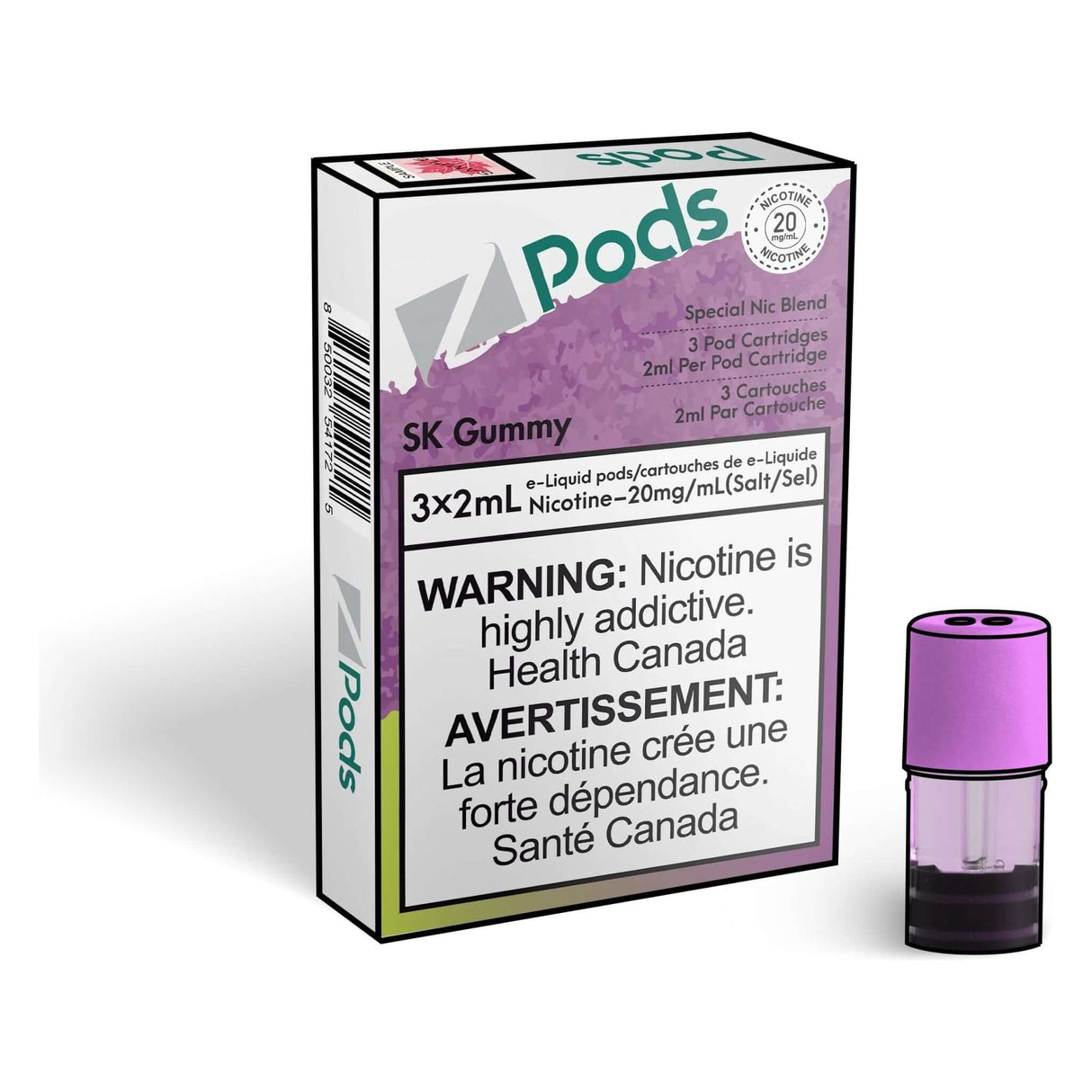 Z Pods STLTH Compatible Pod 3-Pack - Burst Glubule - Prefilled Pod - Vapeshop Mania