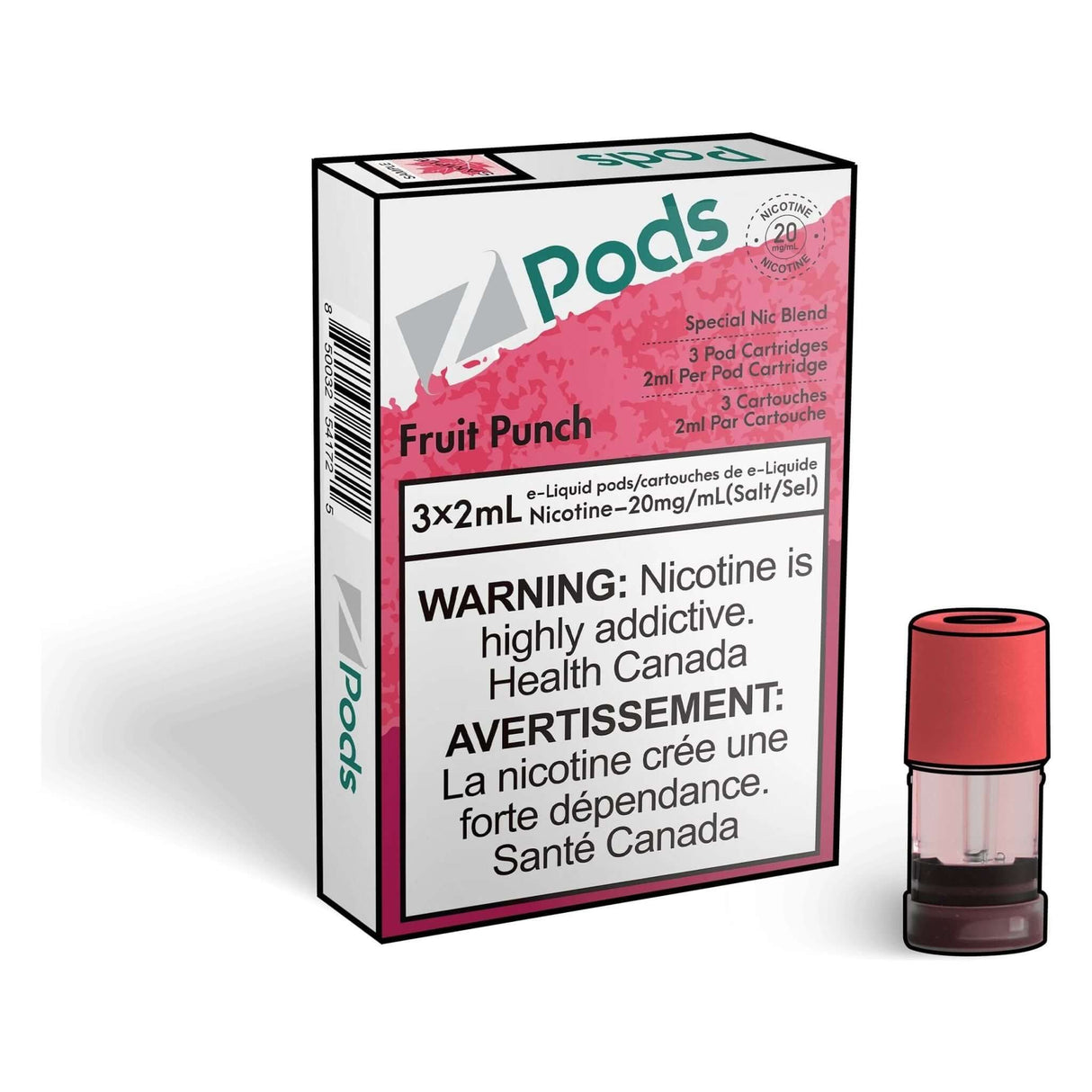 Z Pods STLTH Compatible Pod 3-Pack - Fruit Nectar - Prefilled Pod - Vapeshop Mania