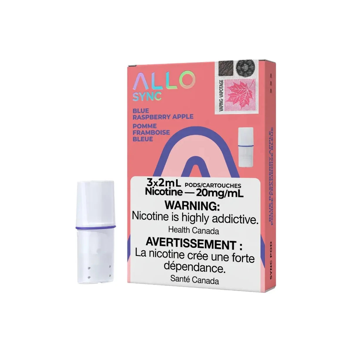 ALLO Sync Pod Pack - Blue Raspberry Apple - Vapeshop Mania