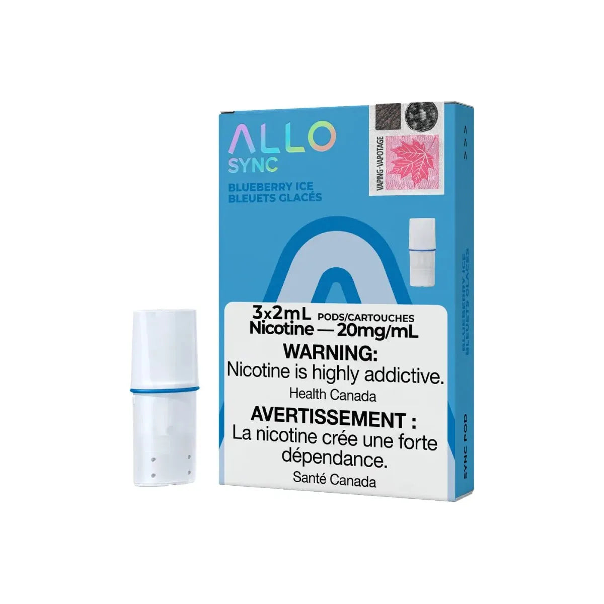 ALLO Sync Pod Pack - Blueberry Ice - Vapeshop Mania