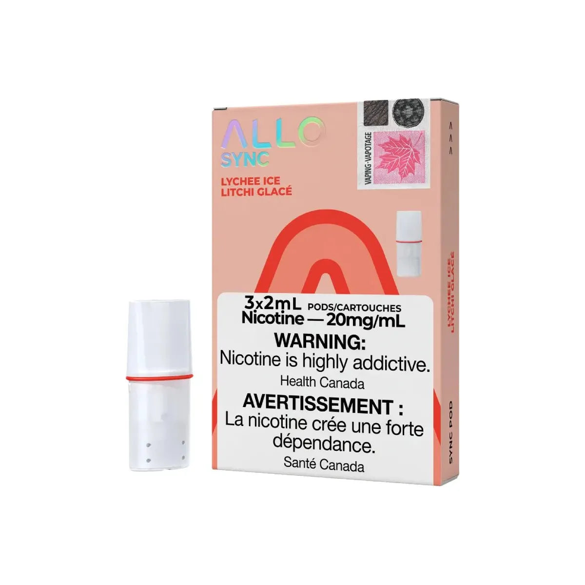 Allo Sync Pod Pack - Lychee Ice - Vapeshop Mania