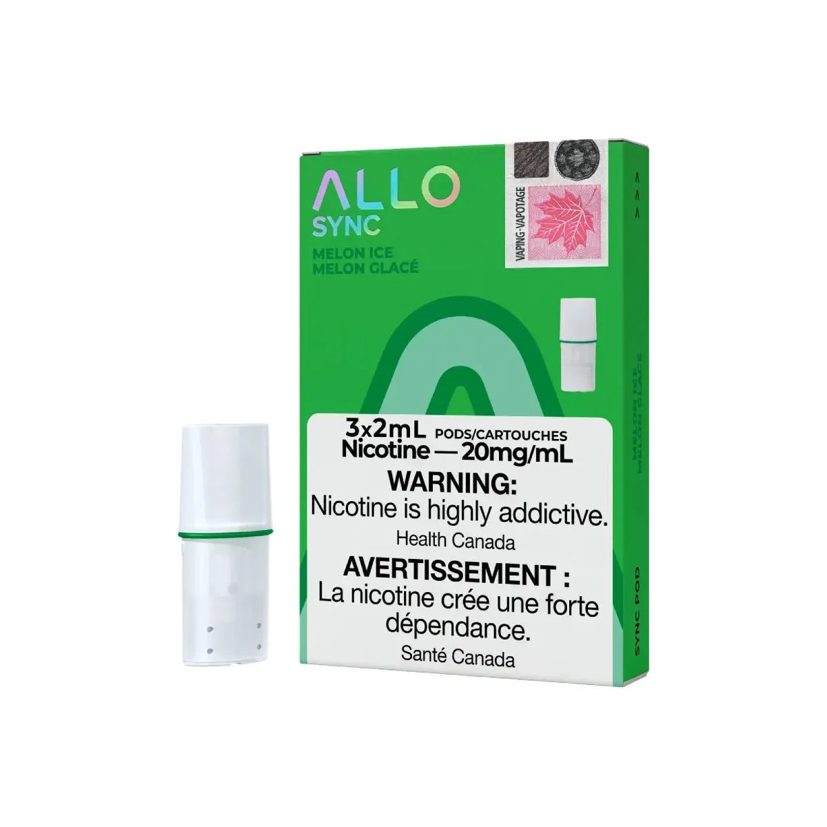 ALLO Sync Pod Pack - Melon Ice - Vapeshop Mania