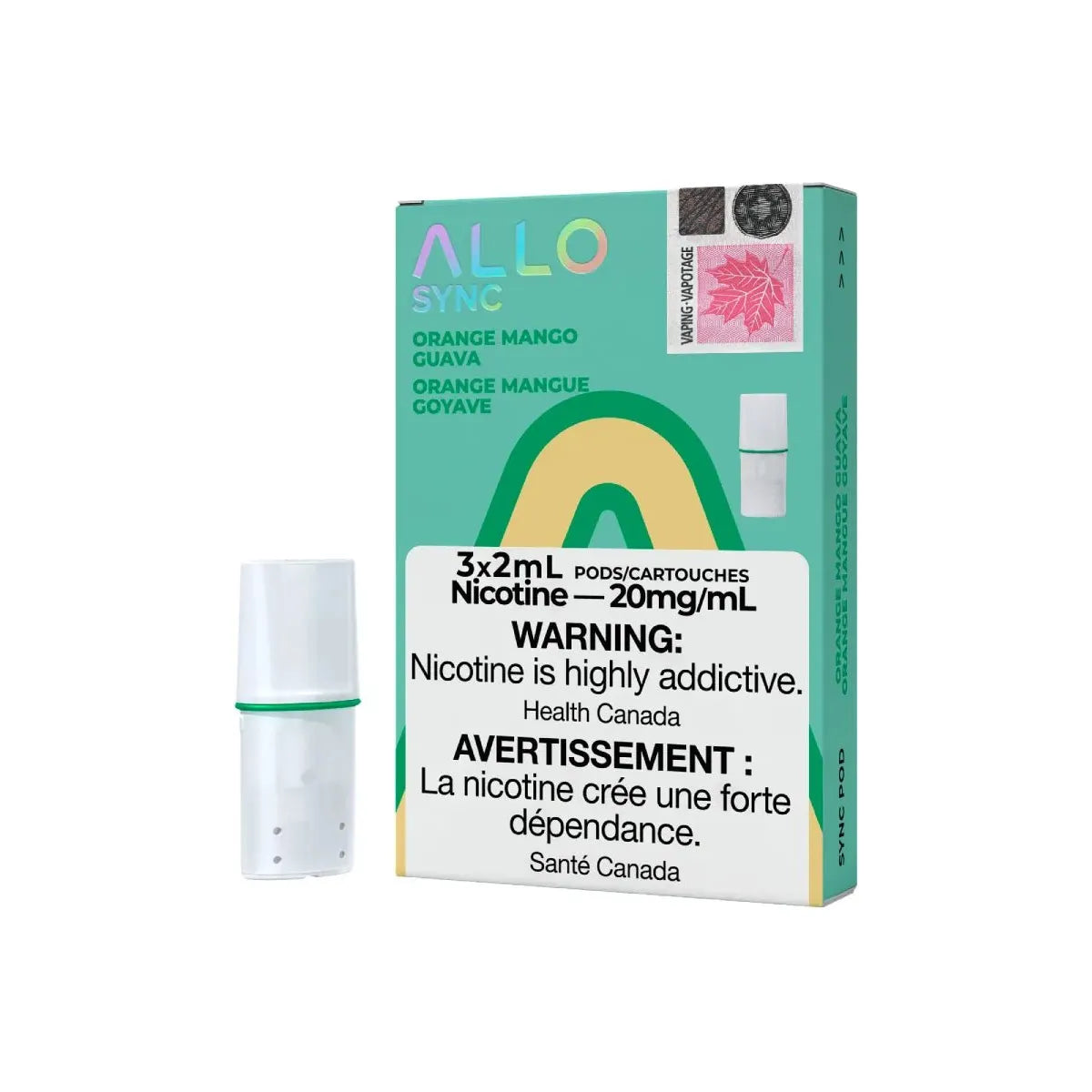 ALLO Sync Pod Pack - Orange Mango Guava - Vapeshop Mania