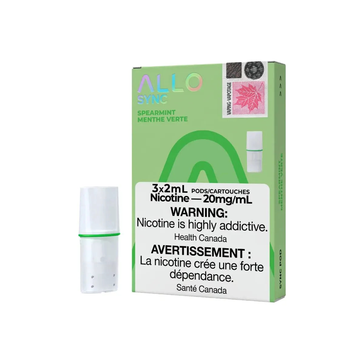 ALLO Sync Pod Pack - Spearmint - Vapeshop Mania