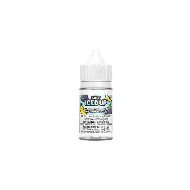 Blackberry Banana Ice by Iced Up - Salt Nic Vape Juice - Vapeshop Mania