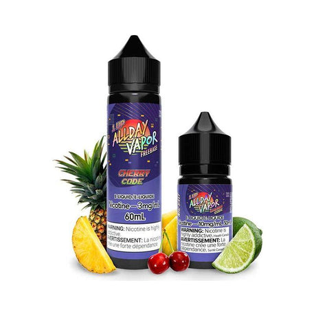Cherry Code by All Day Vapor - Salt Nic Vape Juice - Vapeshop Mania