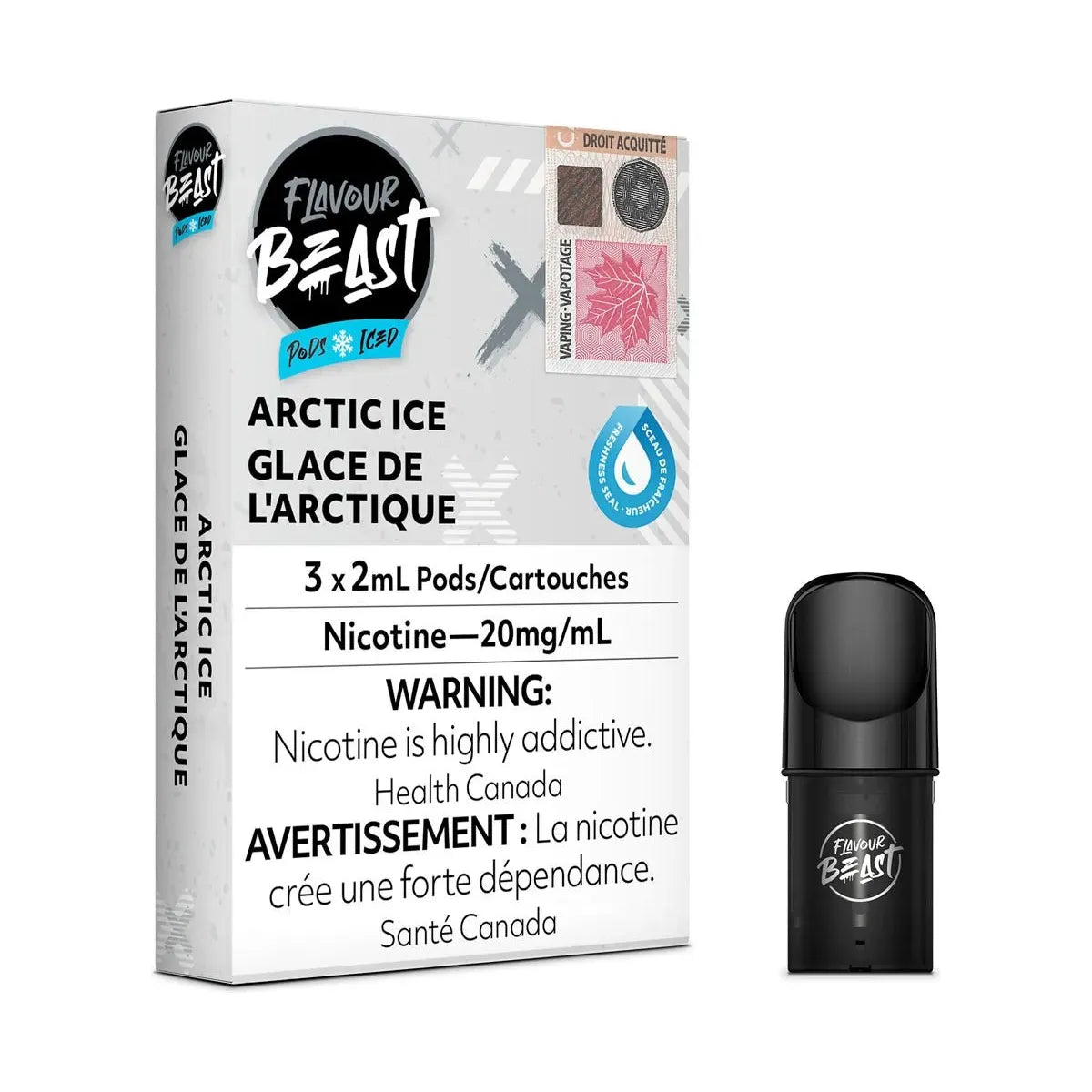 Flavour Beast Pod Pack - Arctic Ice - Vapeshop Mania