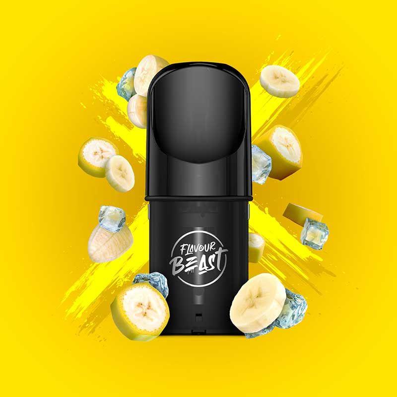 Flavour Beast Pod Pack - Bussin Banana Iced - Vapeshop Mania