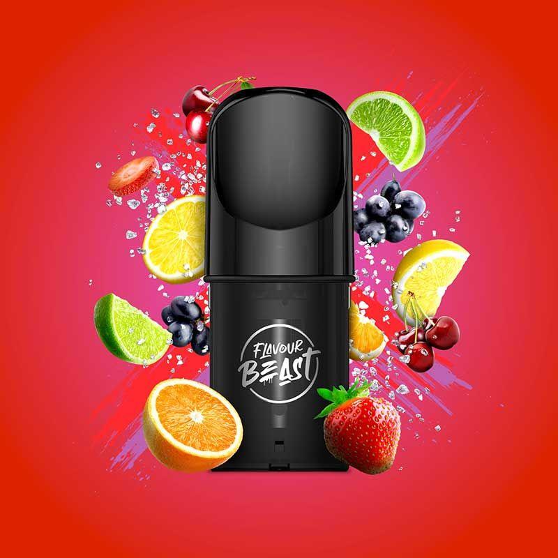 Flavour Beast Pod Pack - Flippin' Fruit Flash (Rainbow Burst) - Vapeshop Mania